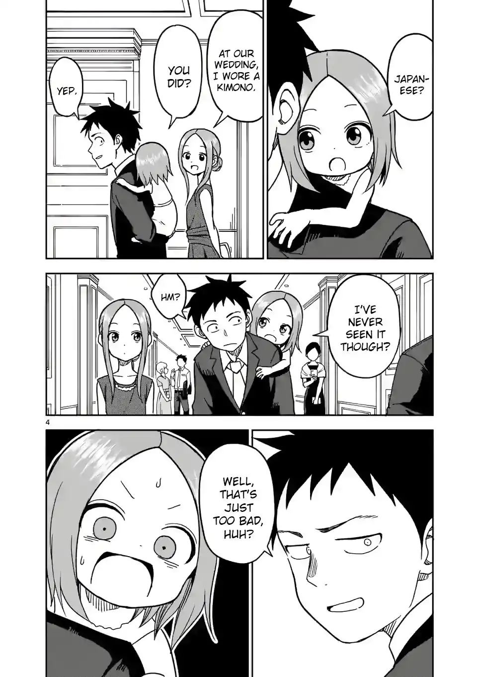 Karakai Jouzu no (Moto) Takagi-san Chapter 140 4